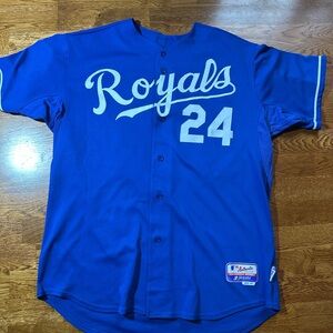 Majestic Royals #24 Jersey Size 52